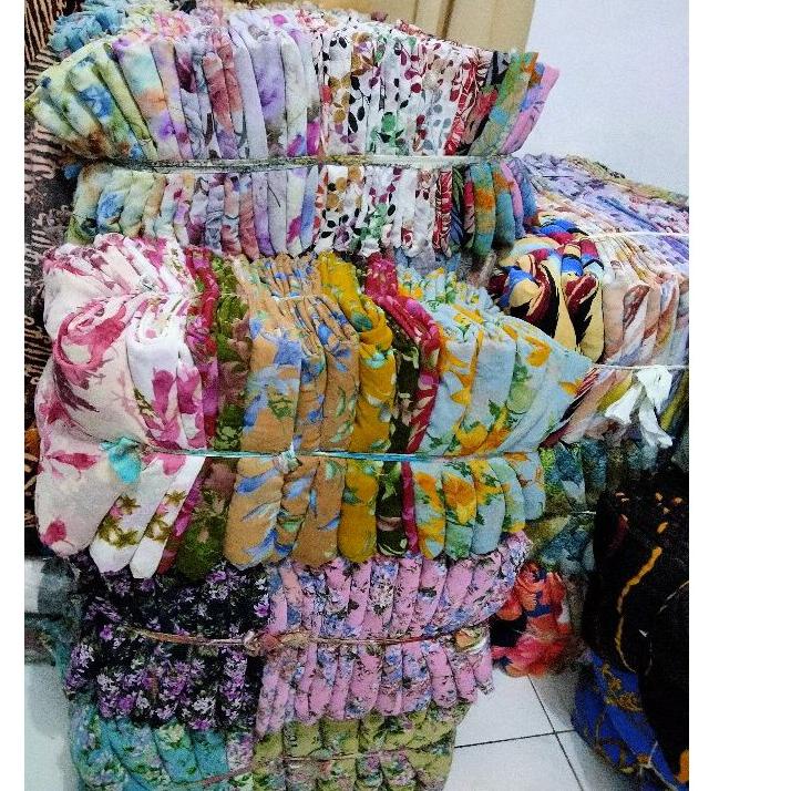 Sale Terbatas KAIN SIFON KILOAN UKURAN 2-4 METER