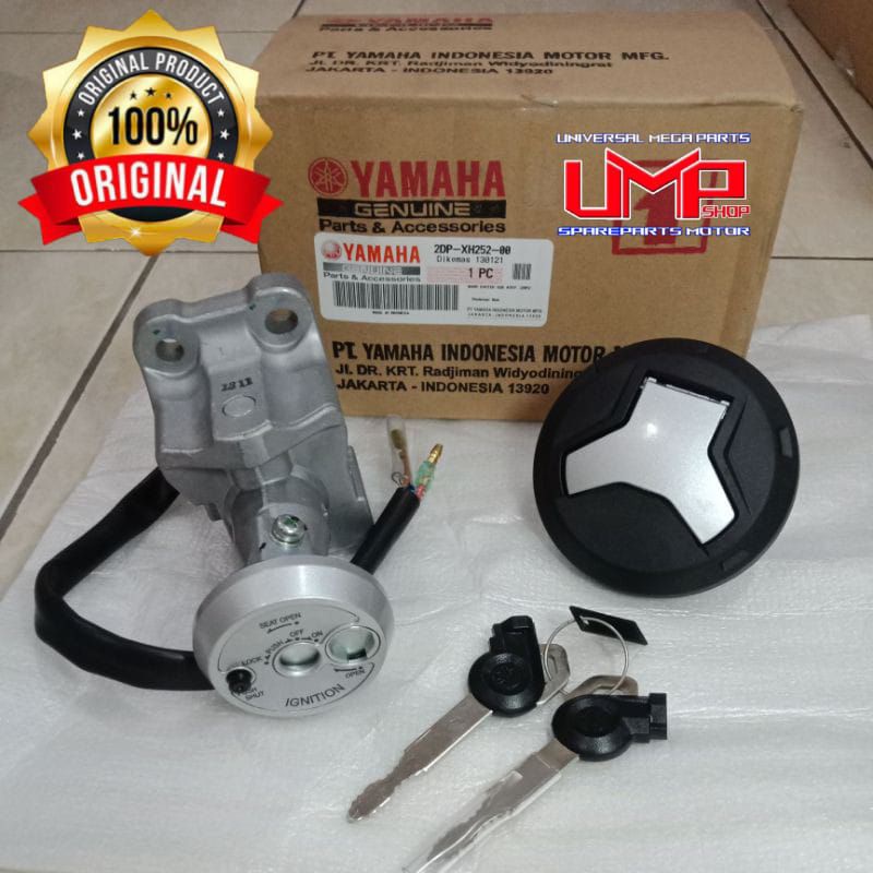 KUNCI KONTAK ASSY NMAX OLD 2DP ORIGINAL KUNCI SET NMAX LAMA ORIGINAL