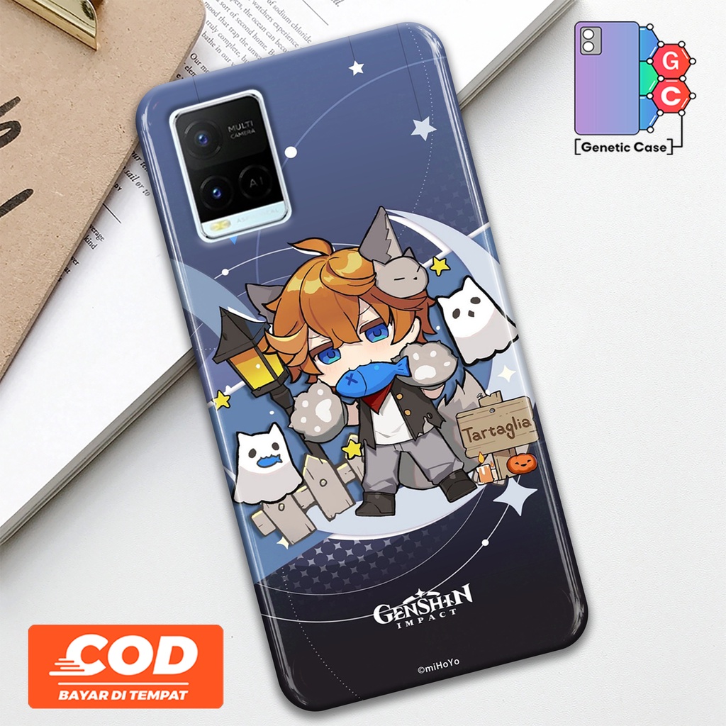 Casing Case Game Genshin Impact Lucu - Casing Semua tipe Hp ( All Type ) - Case Oppo A1K A16 A16E A5