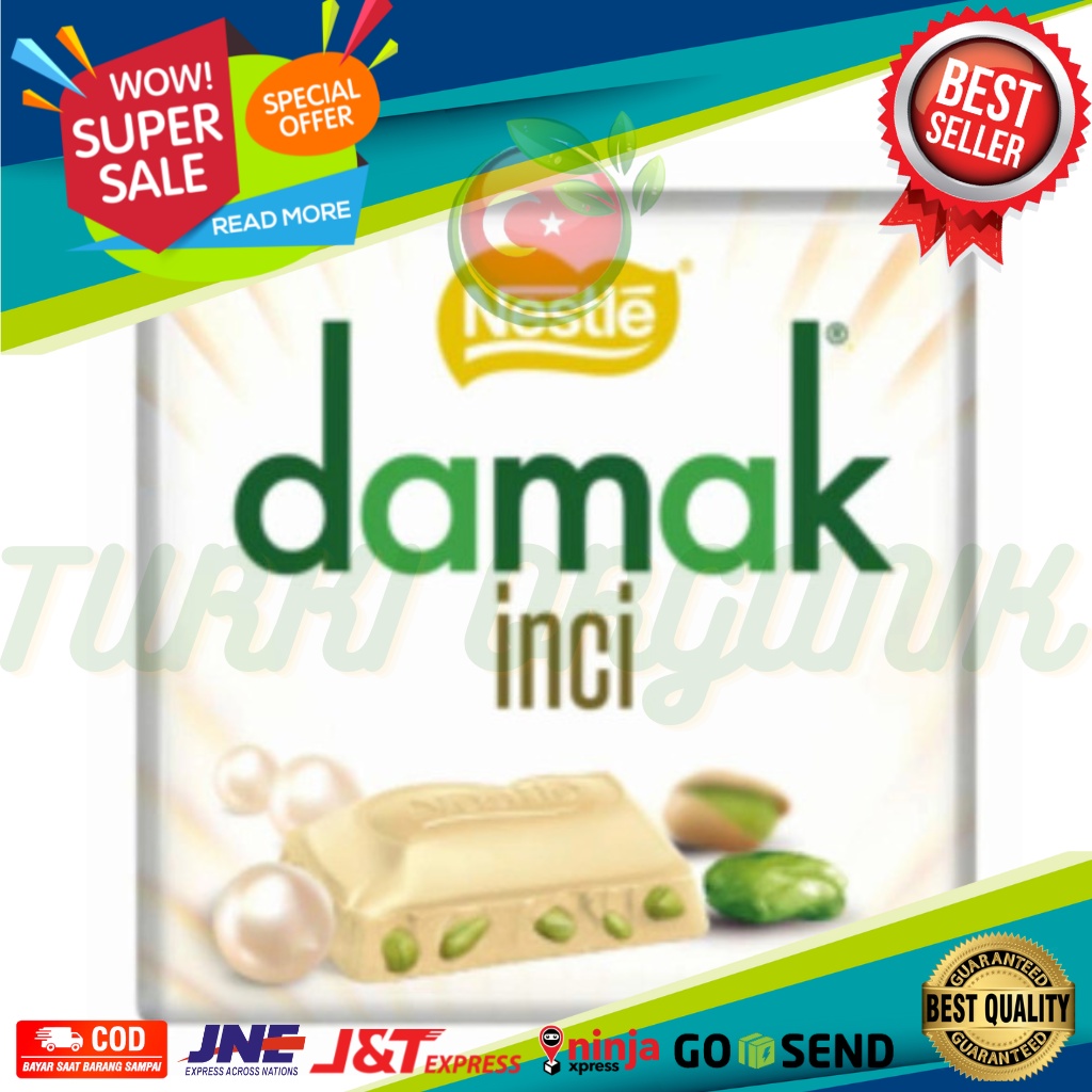 COKLAT DAMAK ASLI TURKEY CHOCHOLATE NETSLE PREMIUM TURKI COKELAT NIKMAT DAN ENAK