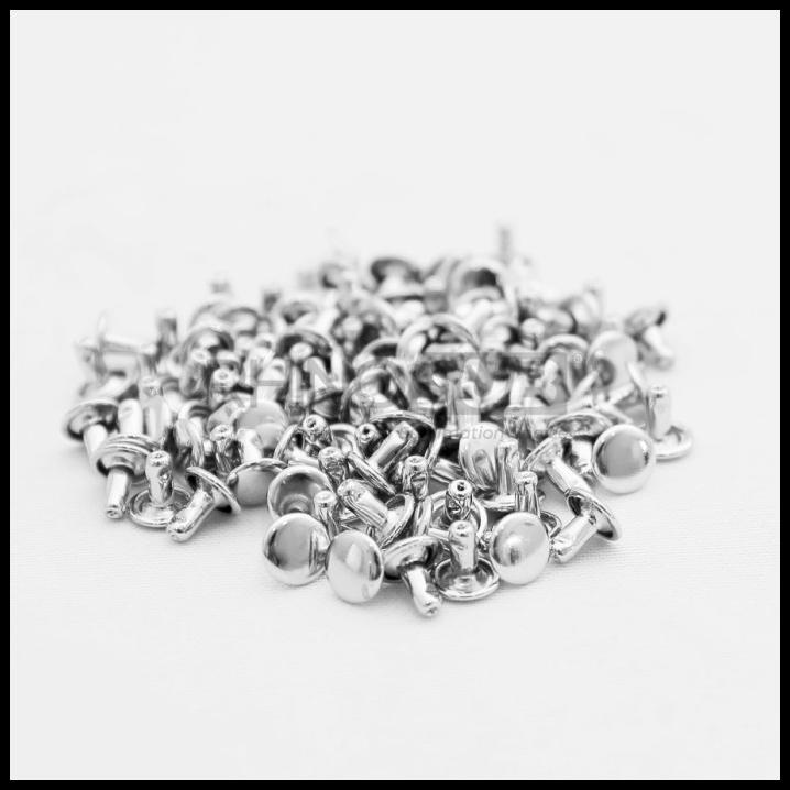 

Paku Tali Id Card / Paku Gepeng / Mata Itik Ayam Untuk Tali Lanyard