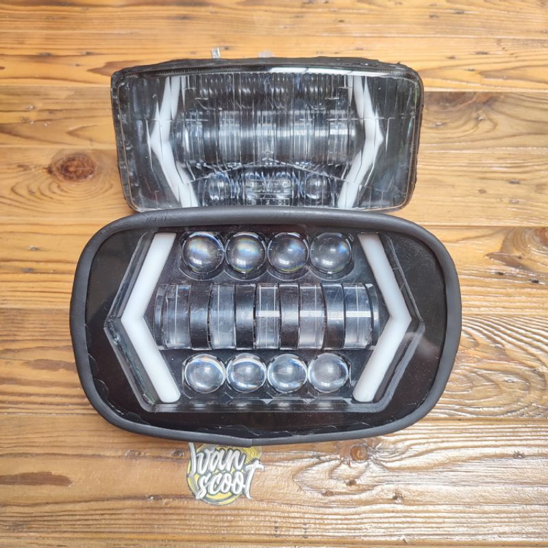 LAMPU DAYMAKER VESPA PX EXCEL REFLEKTOR LAMPU VESPA DAYMAKER