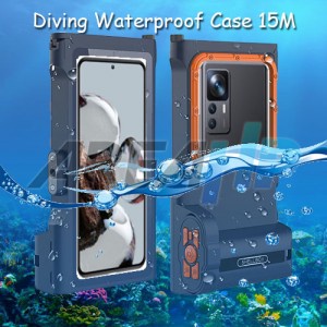 Shellbox Gen 3 Diving Waterproof Case Casing Cover 15M Xiaomi 12T,Pro