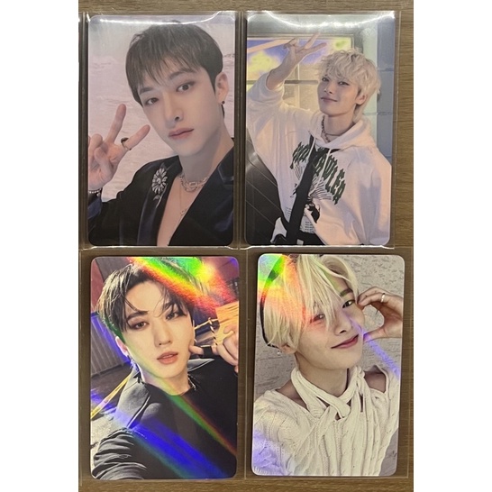 stray kids maxident pob lucky draw ld photocard makestar withmuu bangchan changbin i.n