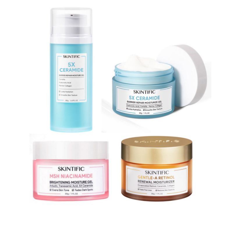 Jual Skintific 5x Ceramide Barrier Repair Moisturizer Gel 30gr dan 80gr, Skintific MSH