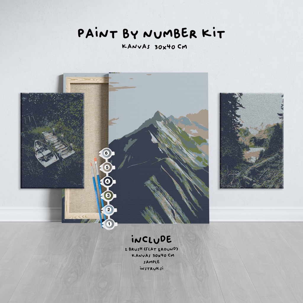 

Paint by Number KIT Nature series Kanvas 30x40cm