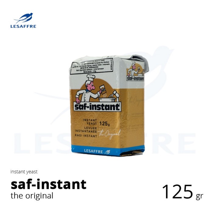 

Ragg Saf Instant Gold Dry Yeast, Ragi Kering Instant Per 125 Gr