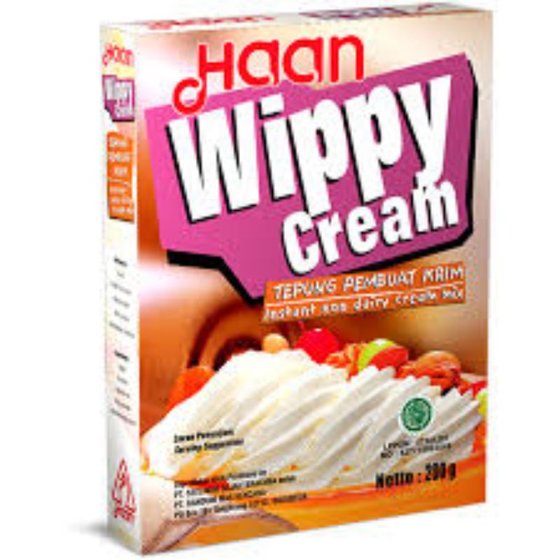 

HAAN WIPPY CREAM BOX 400G