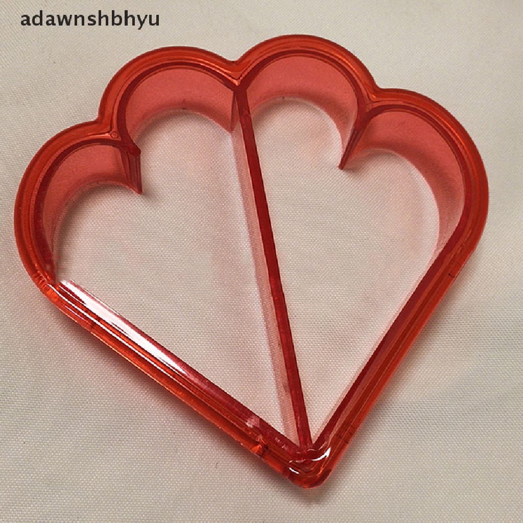 Adawnshbhyu 1Pc Lunch Sandwiches Cutter DIY Roti Biskuit Cetakan Baking Decorag Tools ID