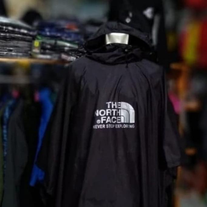 Ponco Jas Hujan Jack Wolfskin, Tnf