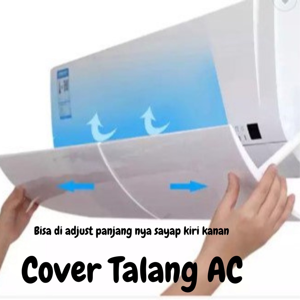Cover Penahan Angin AC Pengatur Arah Angin AC Penahan Hembusan AC