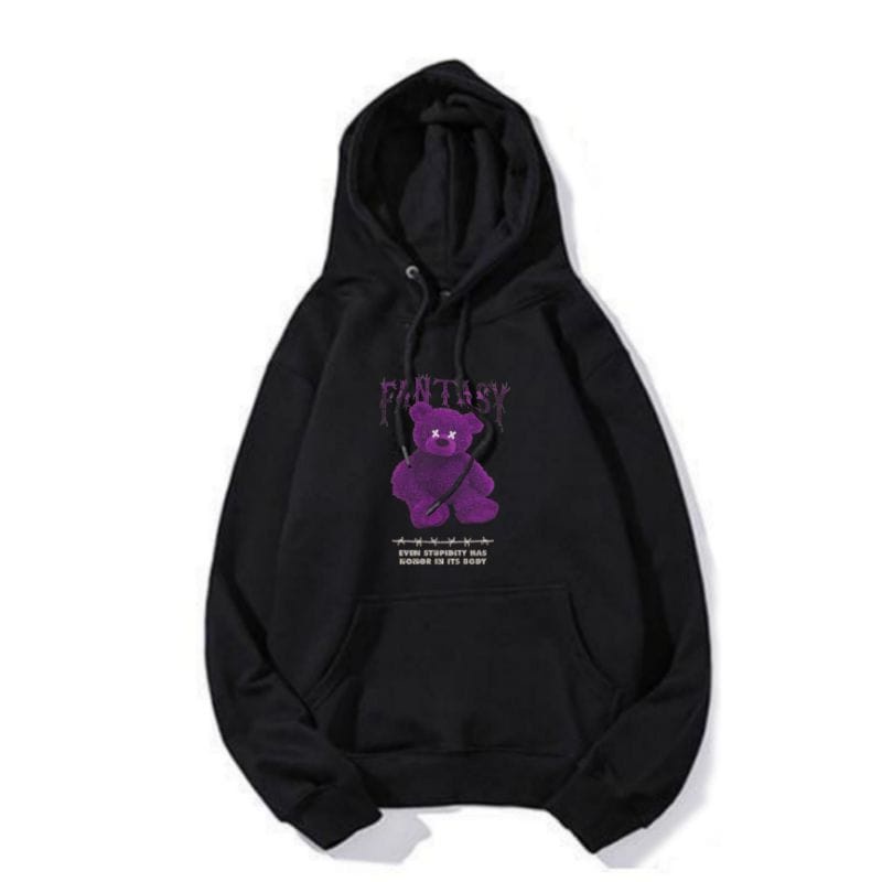 Hoodie Anak Tanggung Motif Terbaru Bear Fantasy Usia 5 - 12 Tahun | Hoodie anak Perempuan | Hoodie A