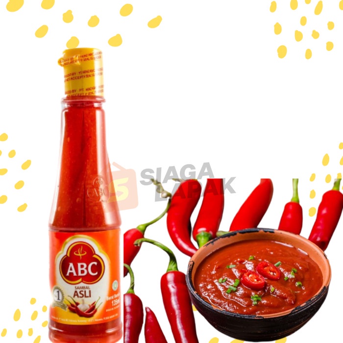 Saus Sambal ABC Botol Meja 135 ml