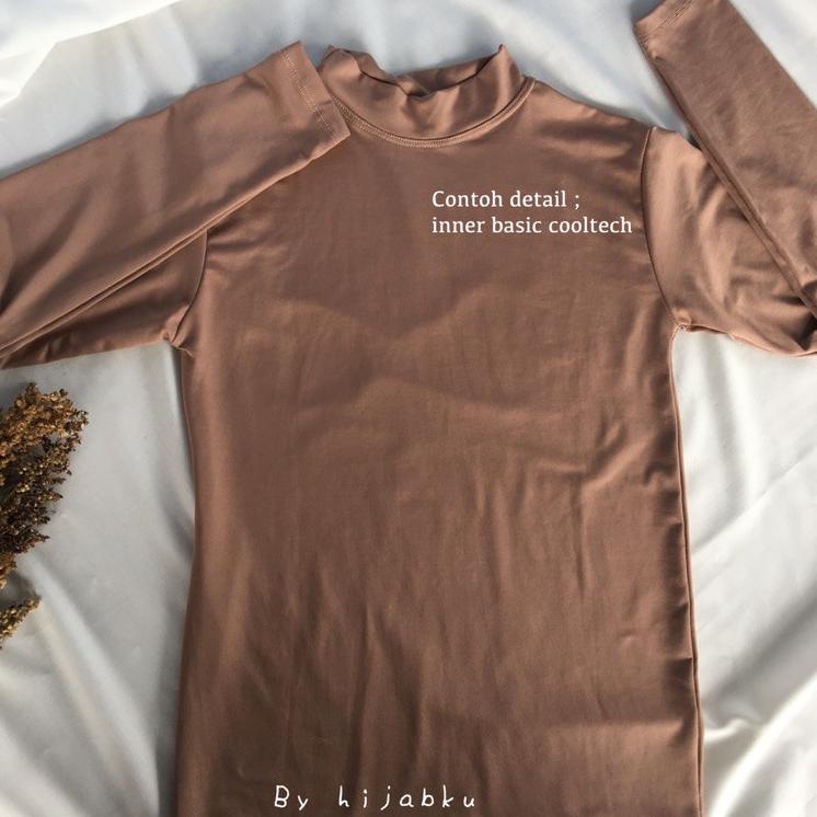 GRATIS ONGKIR INNER BASIC COOLTECH BY HIJABKUH | MANSET PREMIUM LIKE AIRISM UNIQLO ✦ 884