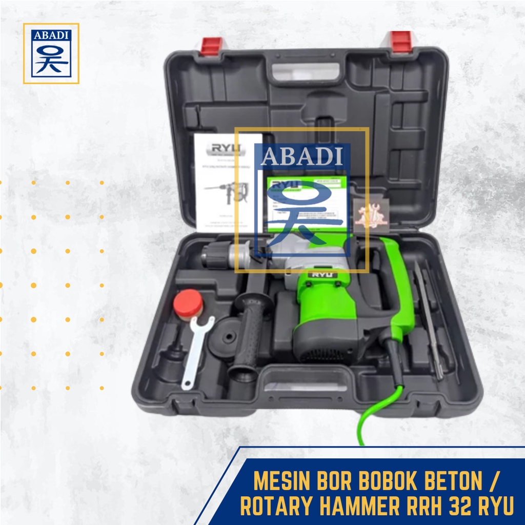 Jual MESIN BOR BOBOK BETON / ROTARY HAMMER RRH 32 RYU | Shopee Indonesia