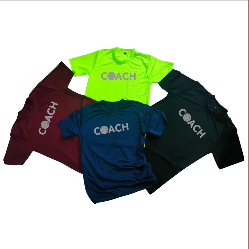 kaos baju COACH dryfit volley
