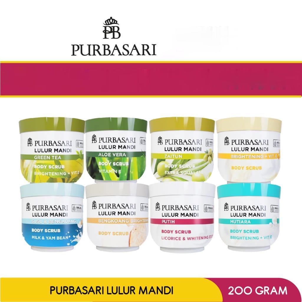 Purbasari Lulur Mandi Body Scrub (200gr)