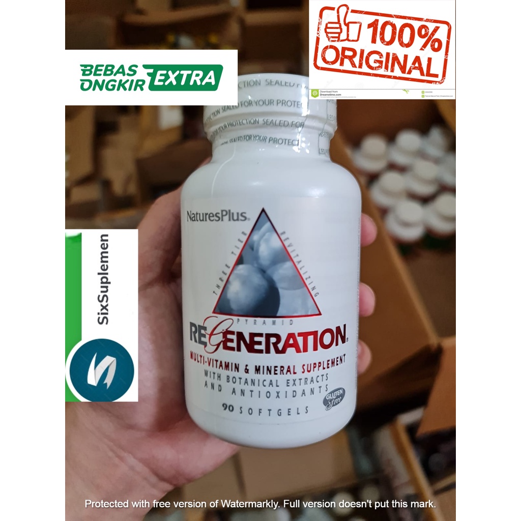 Natures Nature's Plus Regeneration Multivitamin + Mineral 90 softgels