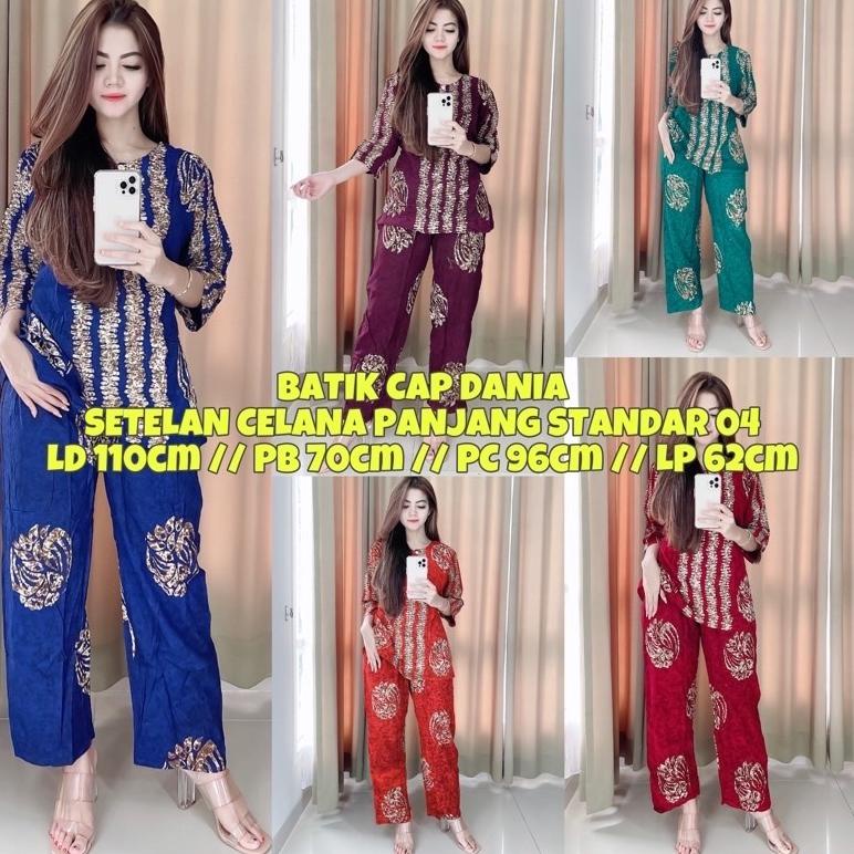 SETELAN CAP / SETELAN BATIK / SETELAN MURAH / BATIK CAP ORI DANIA {BRK.22De22н}