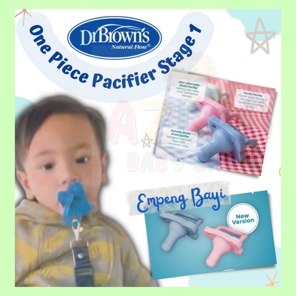 Dr Brown Happy Pacifier Empeng Bayi