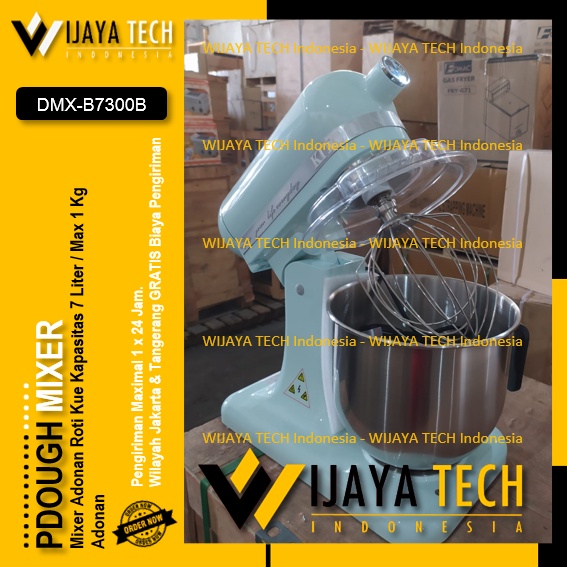 Jual Dough Mixer FOMAC 7 Liter DMXB7300B Mixer Kue 7L Mixer Adonan