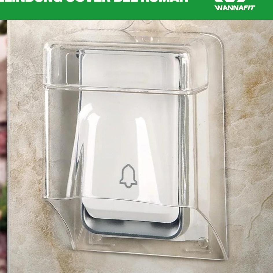 Stock Banyak Pelindung Cover Bel Rumah Tutup  Hujan Pintu Rumah Wireless Door Bell
