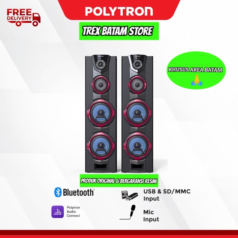 POLYTRON 8F28 SPEAKER AKTIF (BATAM)