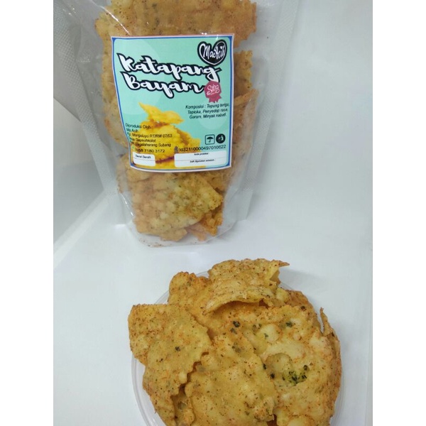 

kiripik katapang bayam