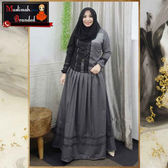 BAJU BRANDED Deura Setelan Remaja D283 / Setelan Wanita Terbaru / Setelan Remaja Kekinian MUSLIMAH B
