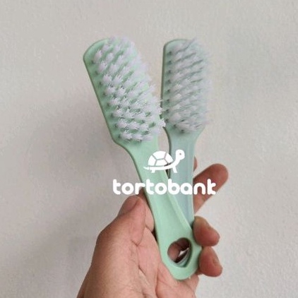 SIKAT KURA DARAT / SIKAT KURA AIR TURTLE BRUSH / TORTOISE BRUSH - SIKAT SULCATA PARDALIS CHERRYHEAD 