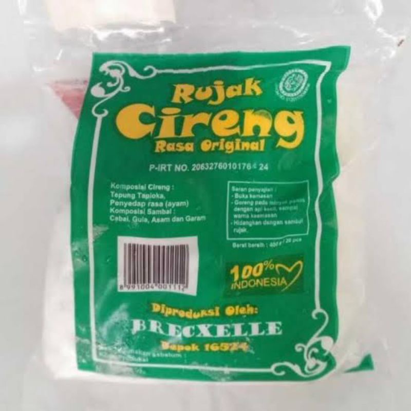 

Frozen food "Rujak Cireng