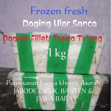 

Daging Fillet Sancaa daging tanpa tulang 1kg