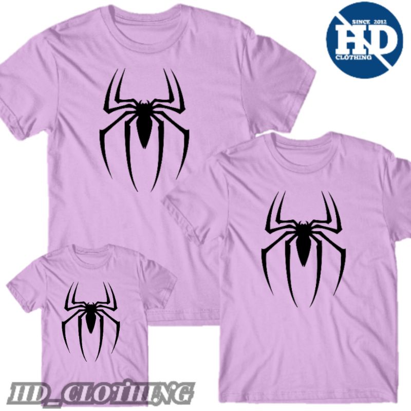 kaos anak motif spiderman superhero Kaos Couple Family - HD_Clothing