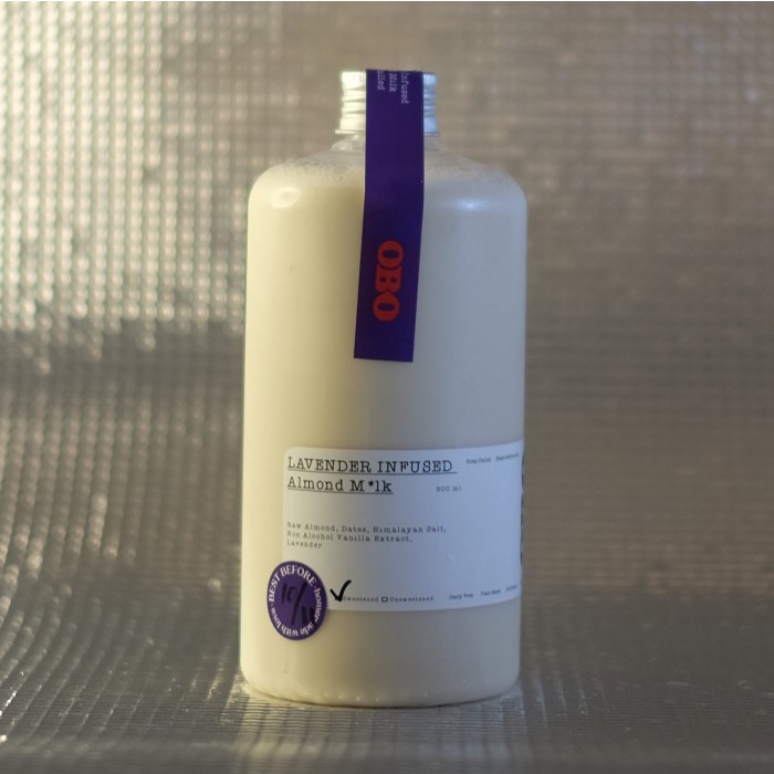 

[NEW] OBO Signature Lavender Almond Milk - Unsweetened, 500 ml