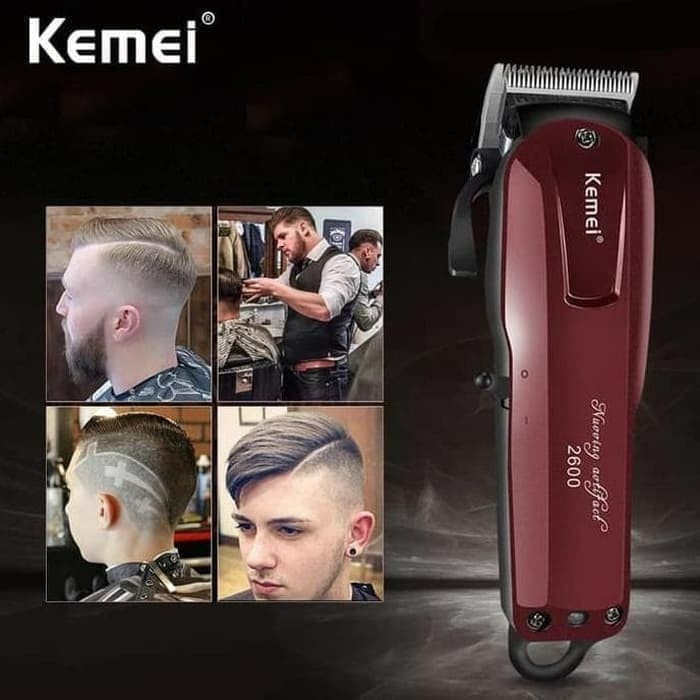 KEMEI 2600 PROFESIONAL ALAT POTONG RAMBUT LISTRIK HAIR CLIPPER CORDLES