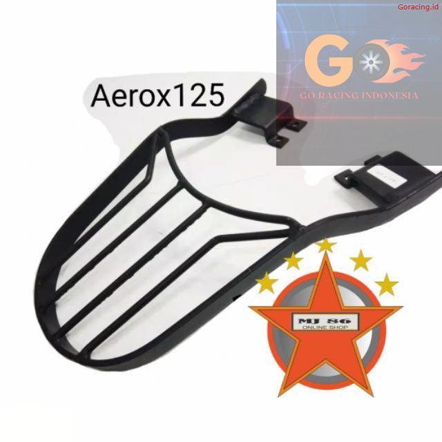 GR BREKET BOX AEROX 125 GP SPORT TEBAL 6MM Ori