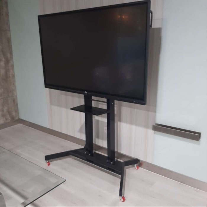 STANDING BRACKET TV 50 UP TO 100 INCH STAND TV UKURAN BESAR