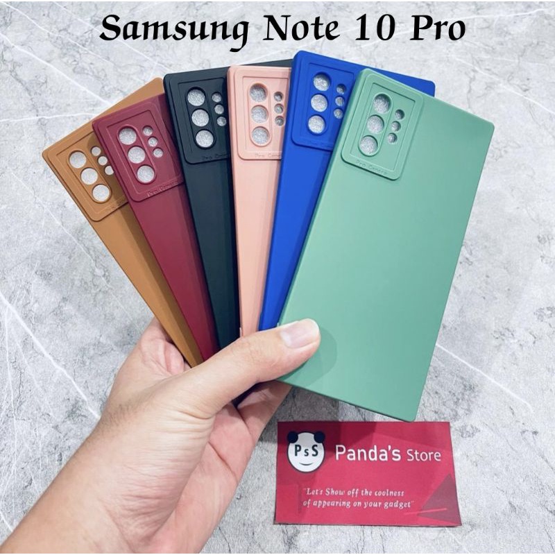 Softcase Pro Camera Samsung Note 10 Pro Candy Case Full Color 3D Silikon TPU