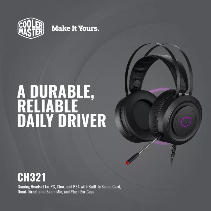 HEADSET COOLER MASTER CH321 Gaming