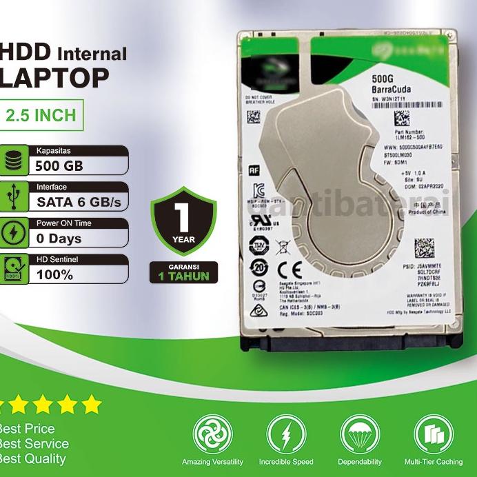RO3✱ Hardisk HDD Laptop Acer 2,5" Inch 500GB SATA  Original Serbuuu