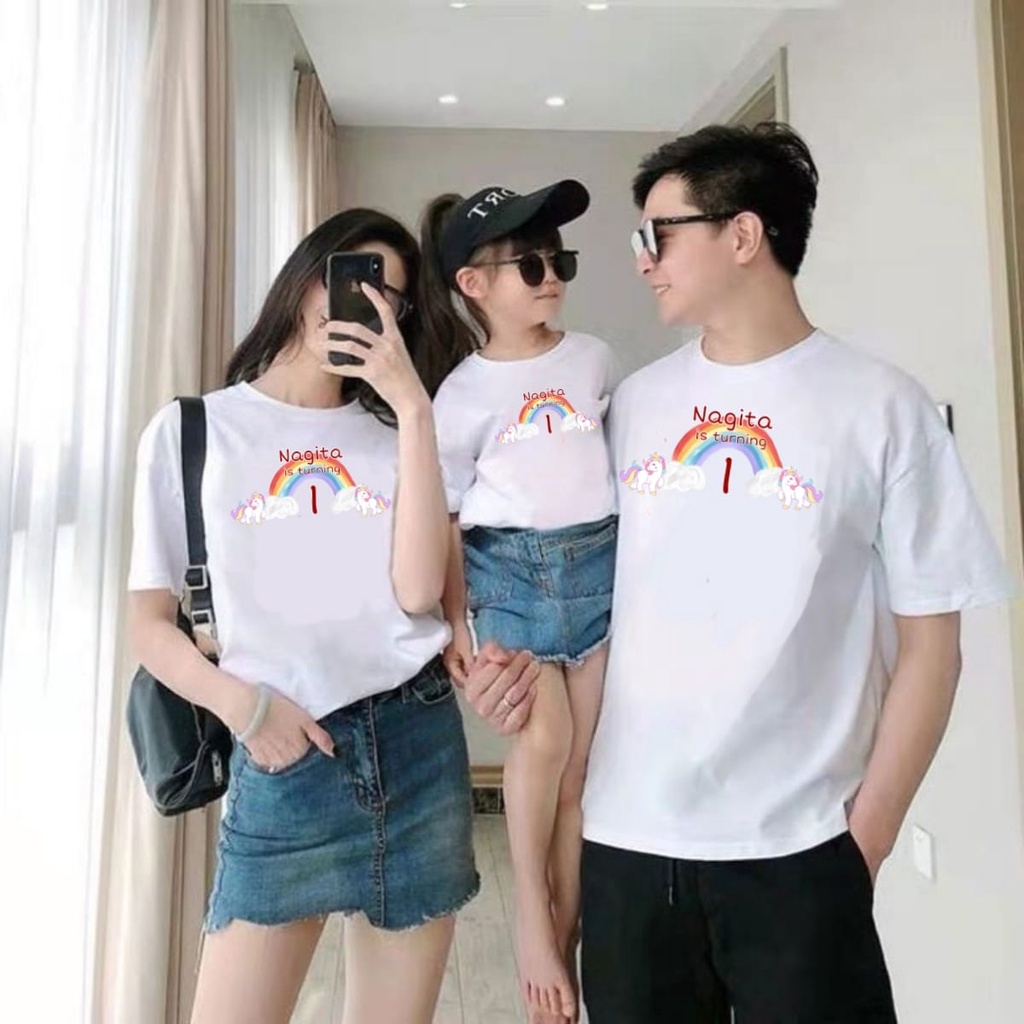 MYSTIQUE.ID-BAJU KAOS IS TURNING RAINBOW UNICORN T-SHIRT LUCU DAN AESTHETIC