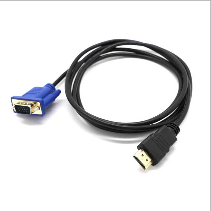 Jual Kabel HDMI To VGA Display Tanpa Audio Untuk Penghubung CPU ke