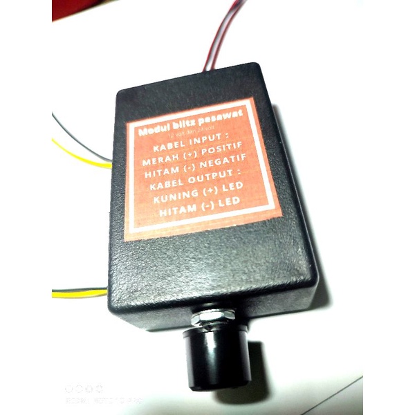 MODUL BLITZ PESAWAT 2 OUTPUT SATU STELAN NYALA FLIP FLOP 12/24 VOLT