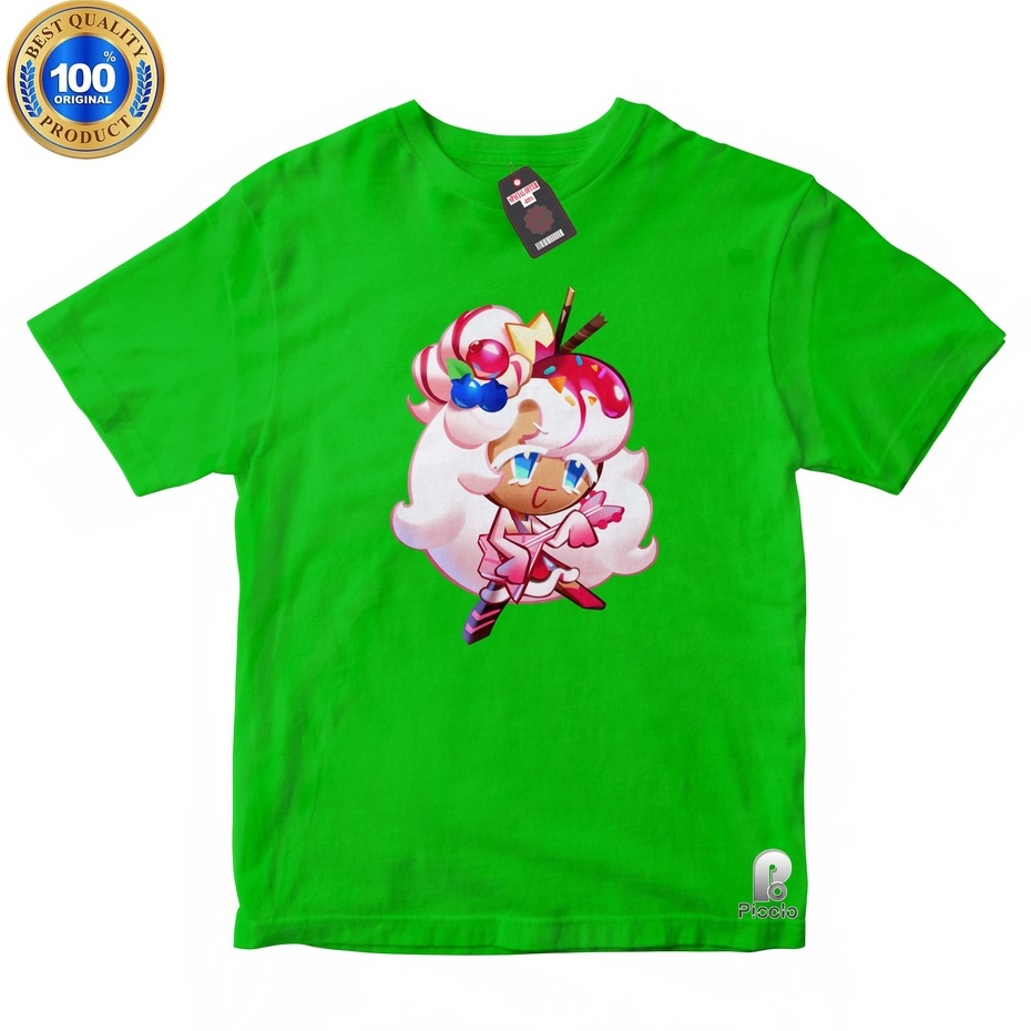 BAJU ANAK KAOS ATASAN ANAK MOTIF KARAKTER COOKIE RUN KINGDOM Bahan COTTUN (FREE NAMA)