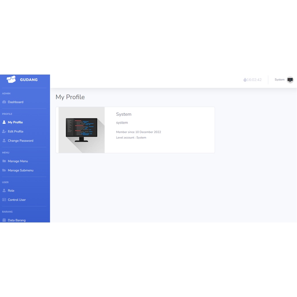 Aplikasi Inventory Barang Berbasis Web