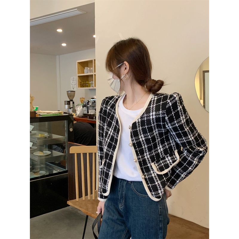 Jaket Wanita Korean Style Lengan Panjang Kekinian Import Kardigan crop Terbaru Baju Atasan Wanita