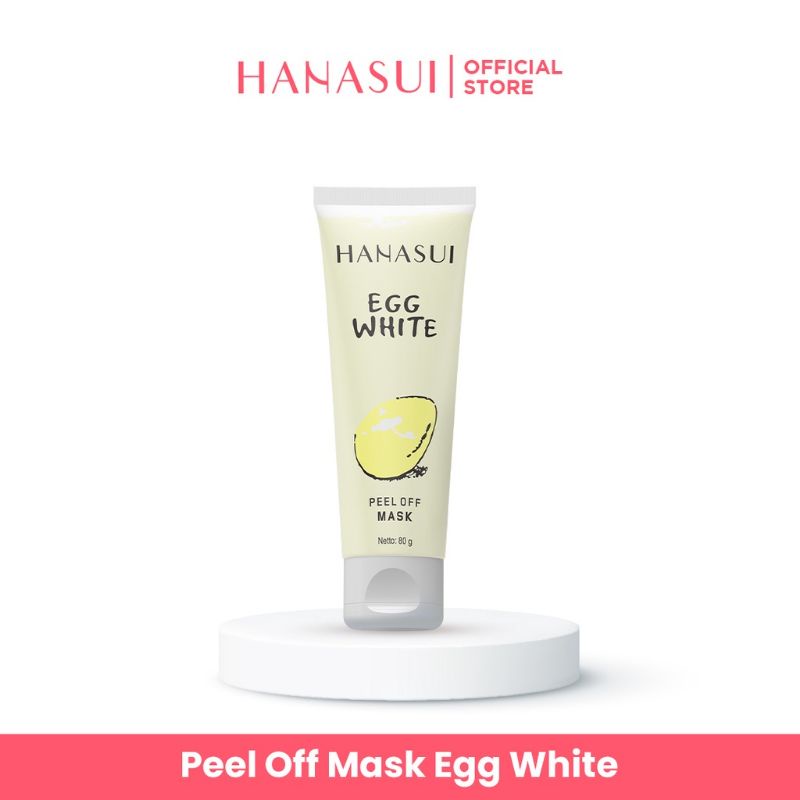 HANASUI Peel Off Mask - Egg White