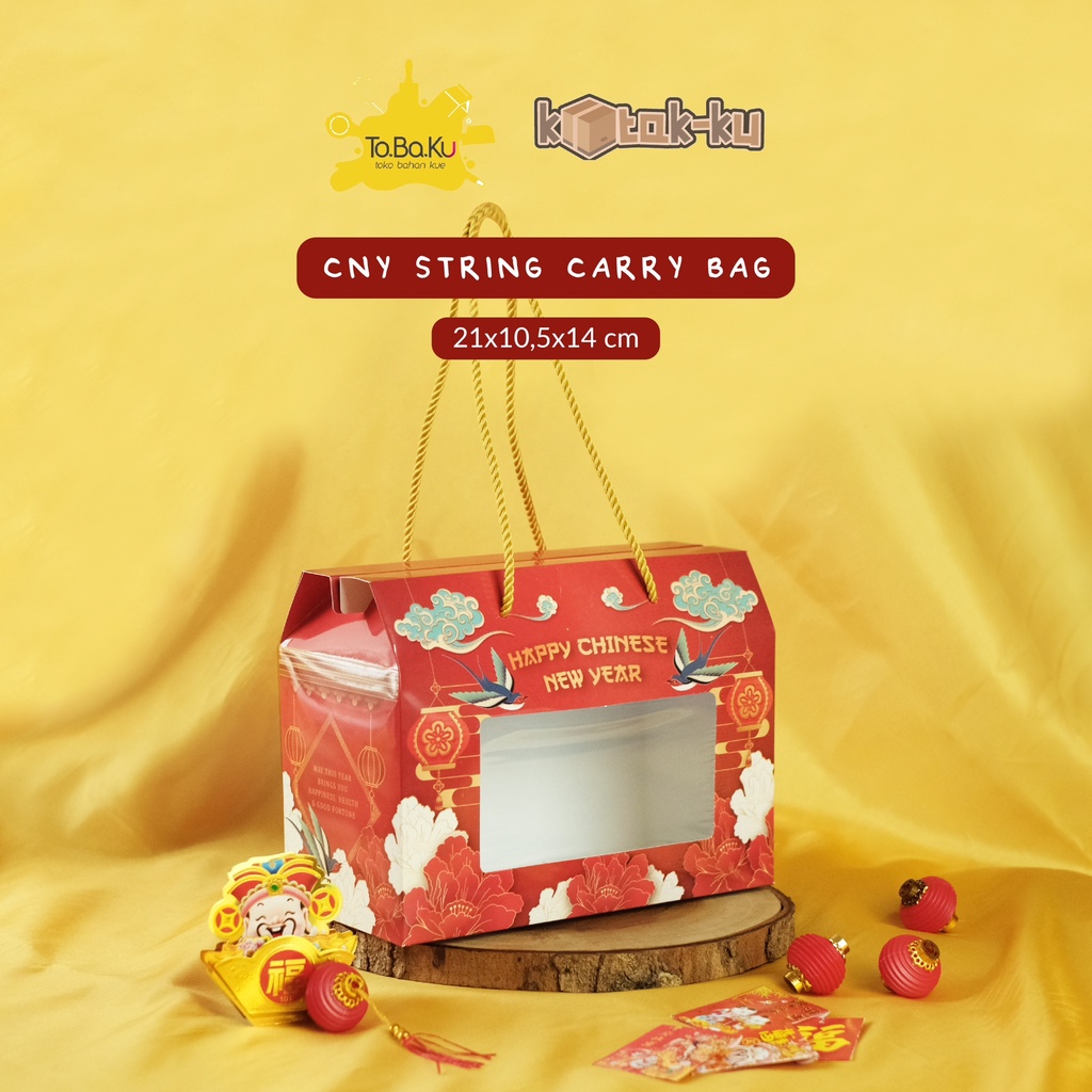 

Kotak-Ku CNY String Carry Bag (Pack isi 10pcs)