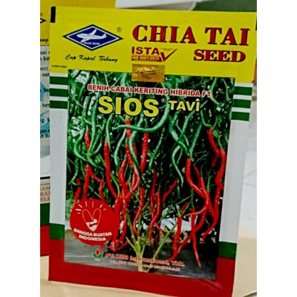 Benih Cabai Keriting SIOS TAVI F1 - 10gr (100% Original)
