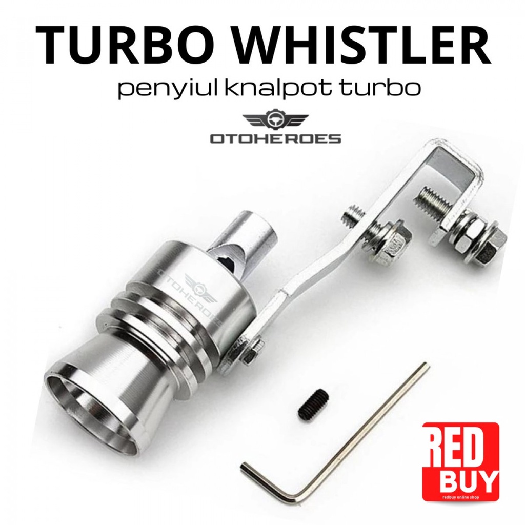 Turbo Whistler Penyiul Peluit Knalpot Turbo Mobil XL 31mm